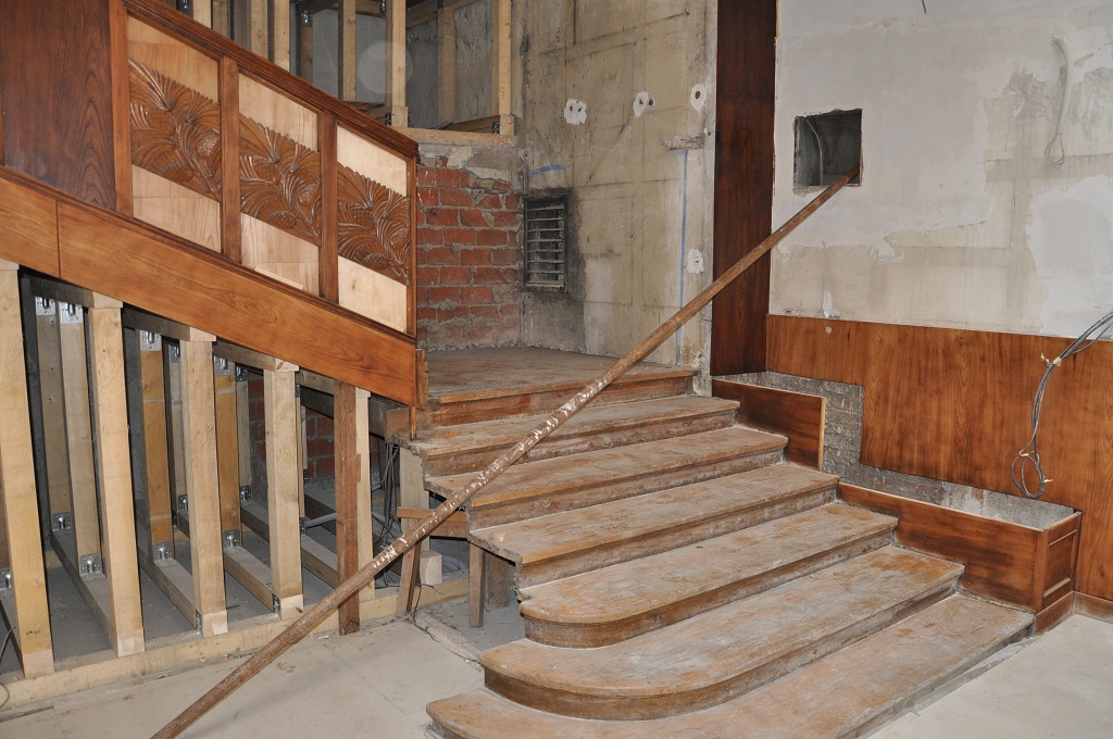 Rekonstrukce Vily Löw-Beer - schodiště