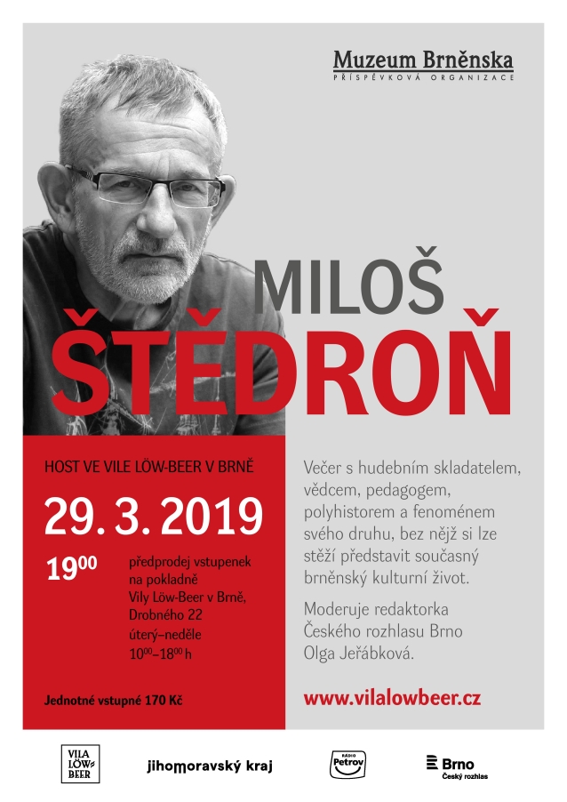 Host ve vile Milos Stedron